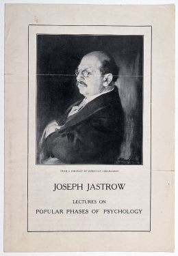 Joseph Jastrow: Lectures on Popular Phases of Psychology