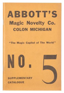 Abbott's Catalog No. 5