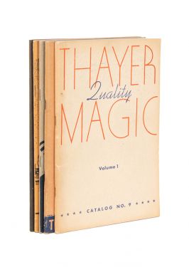 Thayer Catalogs No. 9 Vol. 1-5