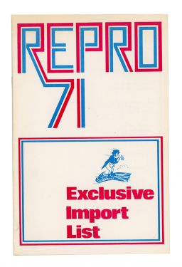 Repro 71, Exclusive Import List (Inscribed and Signed)