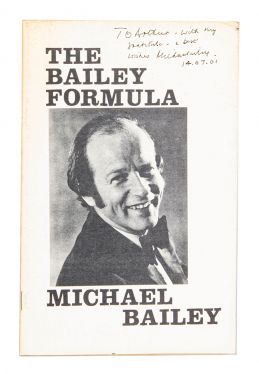 The Bailey Formula (Inscribed and Signed)