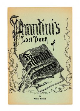 Phantini's Lost Book