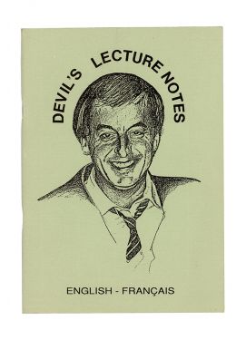 Devil's Lecture Notes (Inscribed and Signed)