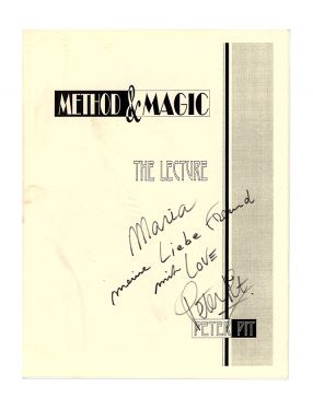 Method & Magic, the Lecture (Inscribed and Signed)