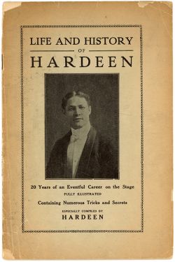 Life and History of Hardeen