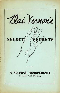 Dai Vernon's Select Secrets