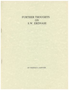 Further Thoughts on S. W. Erdnase
