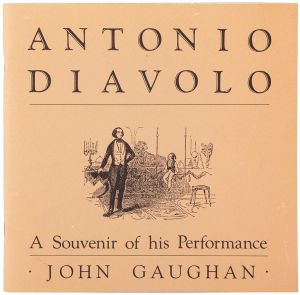 Antonio Diavolo: A Souvenir of His Performance