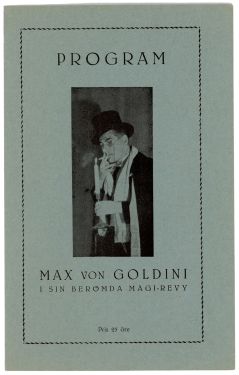 Max Von Goldini Program
