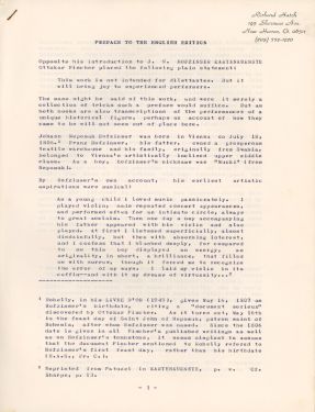 Preface to English Edition of J.N. Hofzinser Kartenkuenste