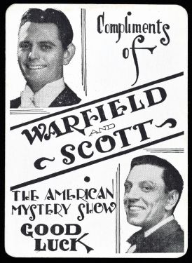 Warfield and Scott Good Luck Card
