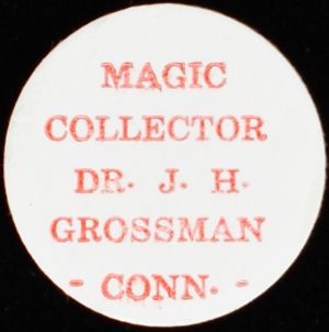 Dr. John Henry Grossman Token MT148.100