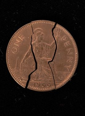 Folding English Penny