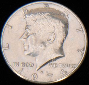 Magnetic Kennedy Half Dollar 
