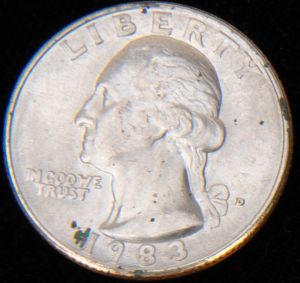 Copper / Silver Quarter 