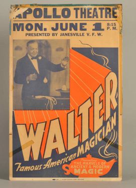 Walter the Magician Window Card