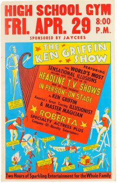 The Ken Griffin Show Window Card