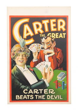 Carter Beats the Devil Window Card