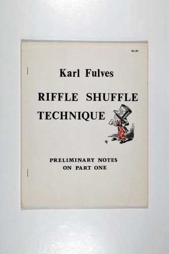 riffle shuffling riffle shuffling